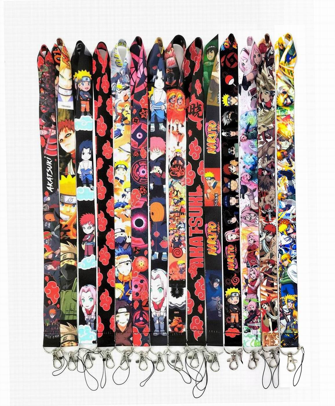 Designer Keychains 20pcs Mix Styles of Naruto Anime Peripheral Lanyard Mobile Phone Ornament Work Card U Disk Camera Lanyard Cartoon Keychain Gift
Designer Keychains 20pcs Mix Styles of Naruto Anime Peripheral Lanyard Mobile Phone Ornament Work Card U Disk Camera Lanyard Cartoon Keychain Gift