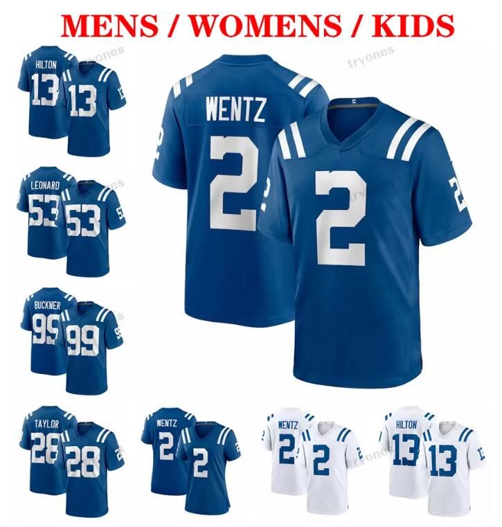 Stitched Football jersey Indianapolis''Colts''53 Darius Leonard Wentz Nelson Jonathan Taylor Carson Brissett Rivers Untouchable Elite Jersey, With logo
Stitched Football jersey Indianapolis''Colts''53 Darius Leonard Wentz Nelson Jonathan Taylor Carson Brissett Rivers Untouchable Elite Jersey, With logo