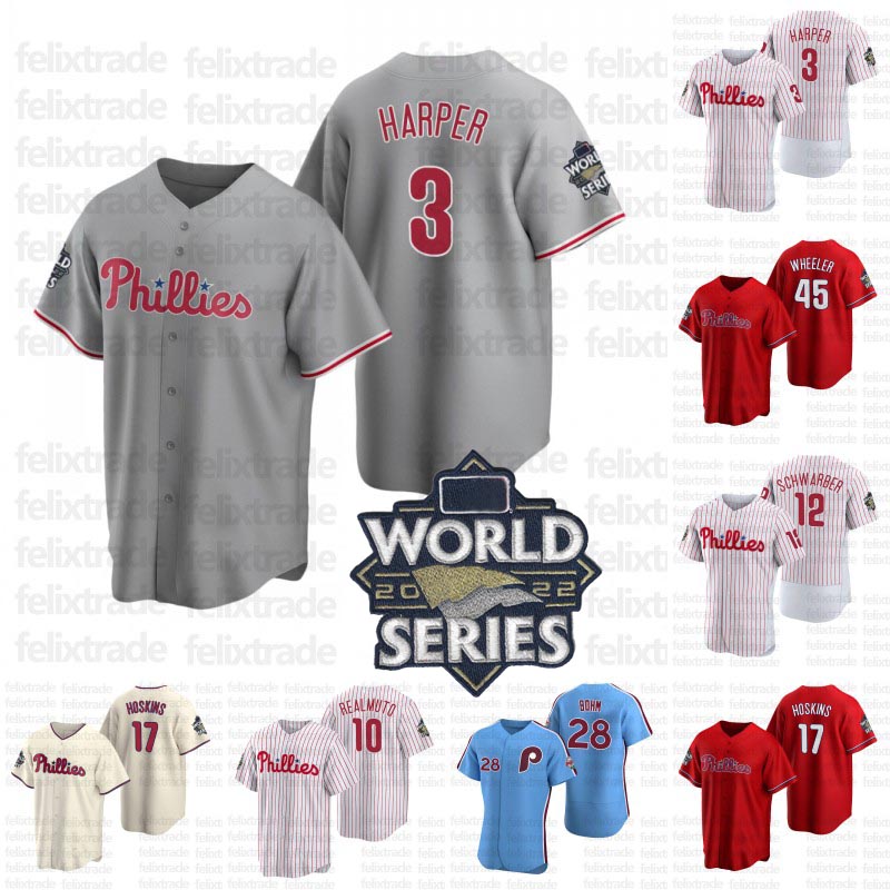 2022 World Series Bryce Philadelphia Harper Phillies Jersey Bryson Stott Aaron Nola David Robertson Rhys Hoskins Brandon Marsh Kyle Schwarber Ranger Suarez, Womans s-xxl grey
2022 World Series Bryce Philadelphia Harper Phillies Jersey Bryson Stott Aaron Nola David Robertson Rhys Hoskins Brandon Marsh Kyle Schwarber Ranger Suarez, Womans s-xxl grey
