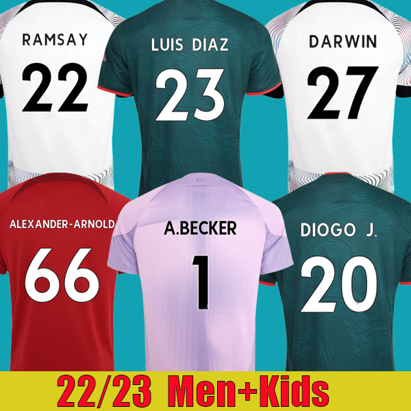 22 23 Darwin Soccer Jerseys Nunez luis Football Shirt diaz 2022 2023 diogo CARVALHO Jota Thailand quality Men Kids Kits, Away player version
22 23 Darwin Soccer Jerseys Nunez luis Football Shirt diaz 2022 2023 diogo CARVALHO Jota Thailand quality Men Kids Kits, Away player version