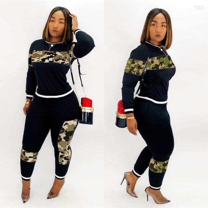 Women' Two Piece Pants Women' Zaggin 2022 Autumn Women Camouflage 2-piece Sports Suit Casual Lady O-neck Full Sleeve Tops Long Skinny, Green
Women' Two Piece Pants Women' Zaggin 2022 Autumn Women Camouflage 2-piece Sports Suit Casual Lady O-neck Full Sleeve Tops Long Skinny, Green