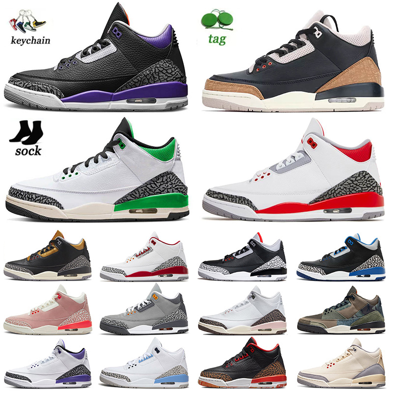 Mens Designer 3s Lucky Green 3 Basketball Shoes Jumpman Desert Elephant Dark Mocha Iris Cardinal Fire Red Unc a Ma Maniere Women Jorden3s Sneakers Trainers, D47 court purple 40-47
Mens Designer 3s Lucky Green 3 Basketball Shoes Jumpman Desert Elephant Dark Mocha Iris Cardinal Fire Red Unc a Ma Maniere Women Jorden3s Sneakers Trainers, D47 court purple 40-47
