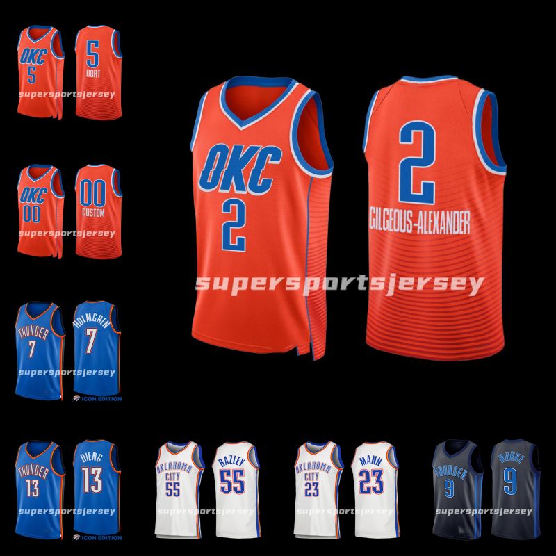 Oklahoma''City''Thunder'' Basketball Jerseys Shai 2Gilgeous-Alexander Luguentz 5Dort Chet Holmgren Josh Giddey Ousmane Dieng Jalen Williams 2, White
Oklahoma''City''Thunder'' Basketball Jerseys Shai 2Gilgeous-Alexander Luguentz 5Dort Chet Holmgren Josh Giddey Ousmane Dieng Jalen Williams 2, White