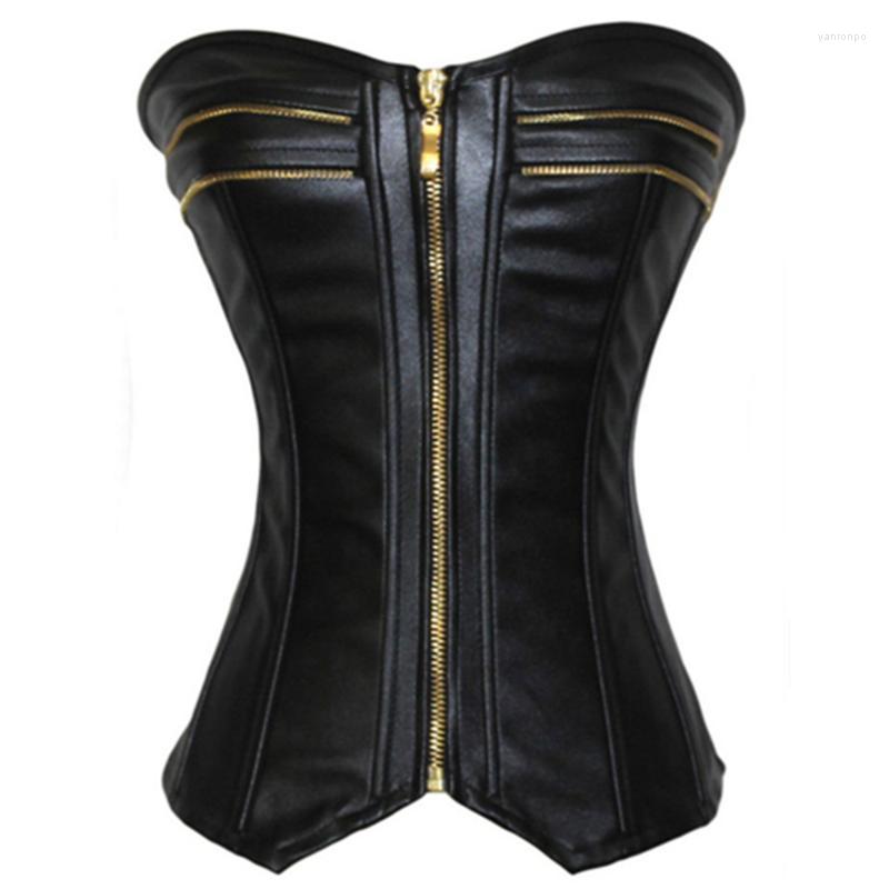 Bustiers & Corsets Women Steampunk Shiny Leather Corset Top Sexy Lace Up Zipper Bustier Overbust Body Shaper Plus Size Corselet BlackBustier, Black
Bustiers & Corsets Women Steampunk Shiny Leather Corset Top Sexy Lace Up Zipper Bustier Overbust Body Shaper Plus Size Corselet BlackBustier, Black
