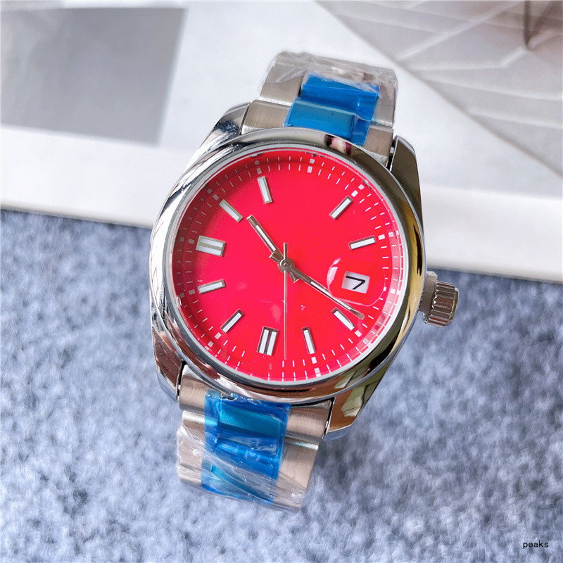Fashion Red Quartz Movement Watch Luxury 3 Needle Automatic Calendar Sapphire Mirror leisure Business Wristwatch Outdoors Stainless Steel Waterproof Watch sy, A1
Fashion Red Quartz Movement Watch Luxury 3 Needle Automatic Calendar Sapphire Mirror leisure Business Wristwatch Outdoors Stainless Steel Waterproof Watch sy, A1
