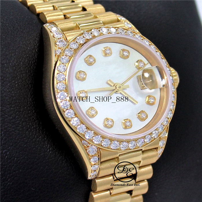 Brand A brand-new watch 69178 28mm Datejust 18K Yellow Gold MOP Diamond Dial Bezel Lady Watch Mechanical Automatic women Ladies Wristwatch
Brand A brand-new watch 69178 28mm Datejust 18K Yellow Gold MOP Diamond Dial Bezel Lady Watch Mechanical Automatic women Ladies Wristwatch