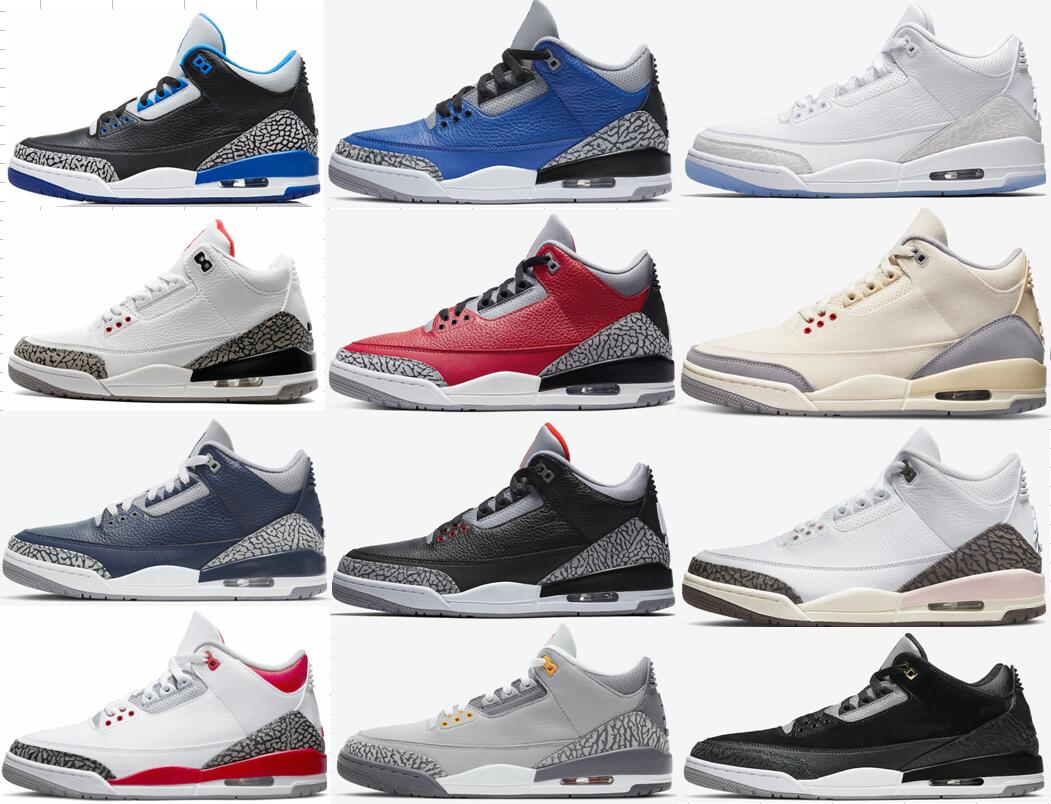 Racer Blue Basketball Shoes 3s 3 Black Cement Michigan Fire Red Rust Pink Cool Grey Court Purple Laser Orange UNC Muslin Men trainers Sports Sneakers, 10
Racer Blue Basketball Shoes 3s 3 Black Cement Michigan Fire Red Rust Pink Cool Grey Court Purple Laser Orange UNC Muslin Men trainers Sports Sneakers, 10