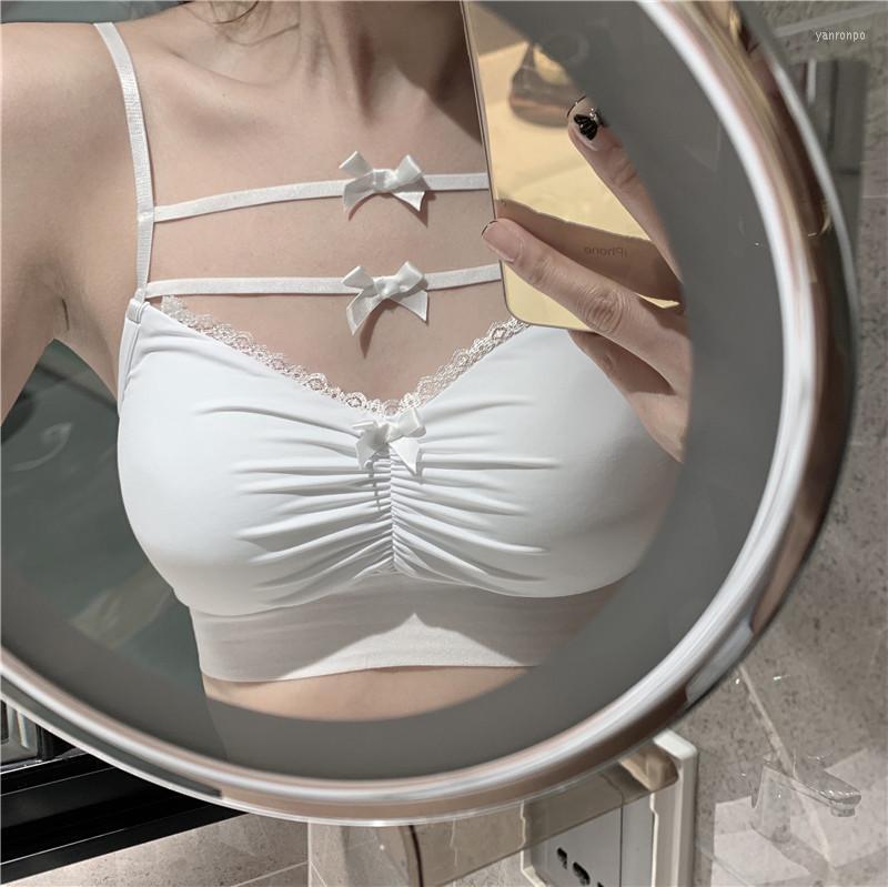 Bustiers & Corsets Women Sexy Black White Camisole Outwear Bra Lolita Lace Bowknot Little Spring Summer Base Inner Camis Girl Tube TopBustie
Bustiers & Corsets Women Sexy Black White Camisole Outwear Bra Lolita Lace Bowknot Little Spring Summer Base Inner Camis Girl Tube TopBustie