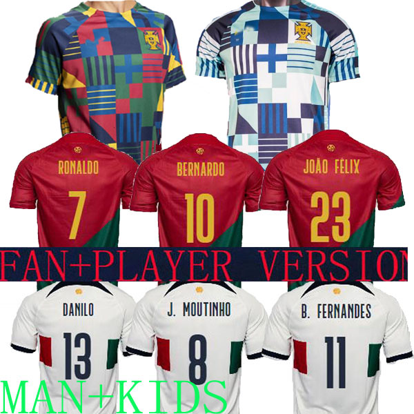 2022 soccer jersey Portuguese Bruno FERNANDES DIOGO J. world cup Portuguesa Retro Joao Felix 22 23 EFootball shirt pre match special BERNARDO Portugieser Kids Kit, Efootball jersey
2022 soccer jersey Portuguese Bruno FERNANDES DIOGO J. world cup Portuguesa Retro Joao Felix 22 23 EFootball shirt pre match special BERNARDO Portugieser Kids Kit, Efootball jersey