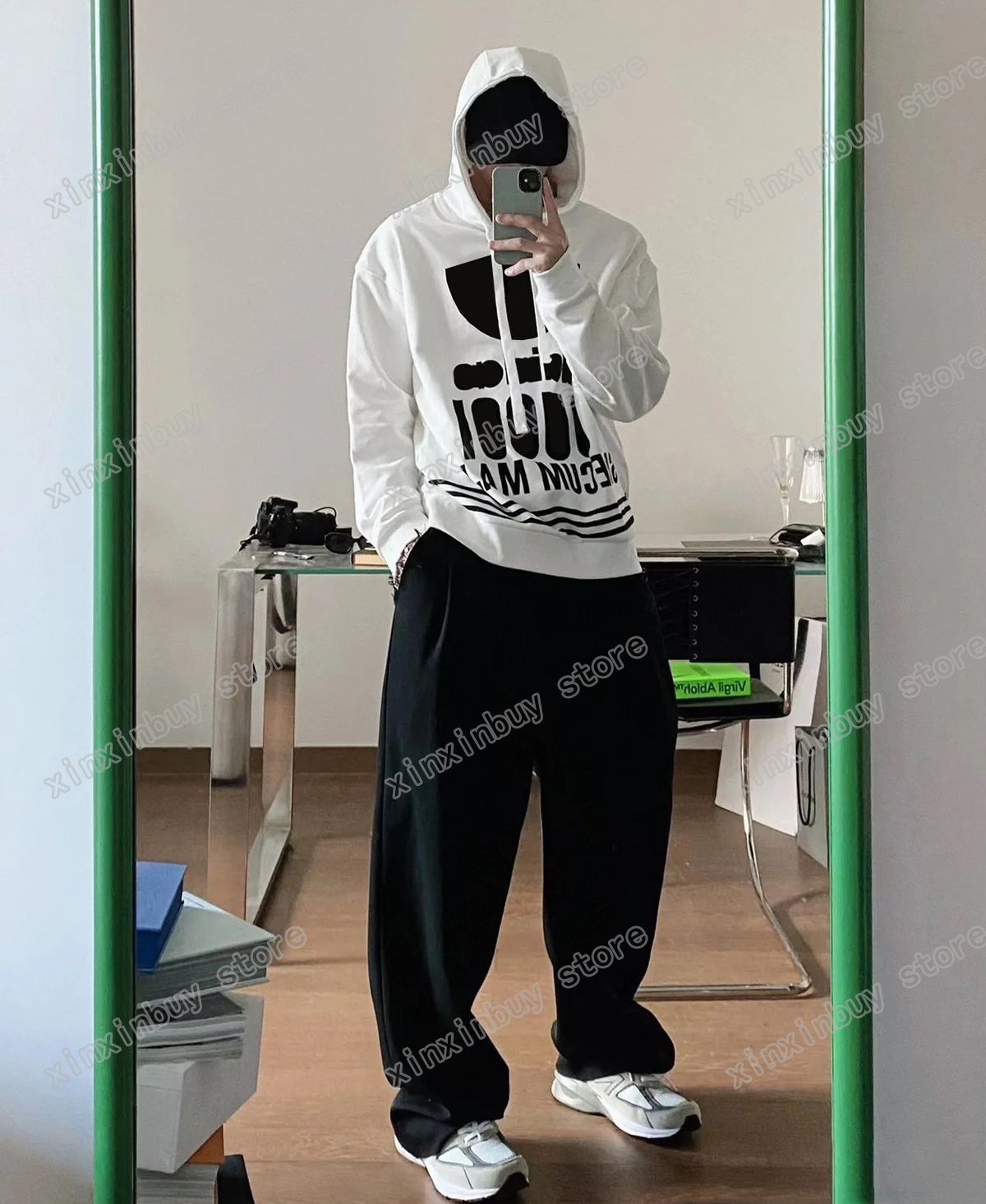 xinxinbuy Men designer Hoodie sweater letter Jacquard flower Paris cotton women black white gray XS-2XL, 01
xinxinbuy Men designer Hoodie sweater letter Jacquard flower Paris cotton women black white gray XS-2XL, 01