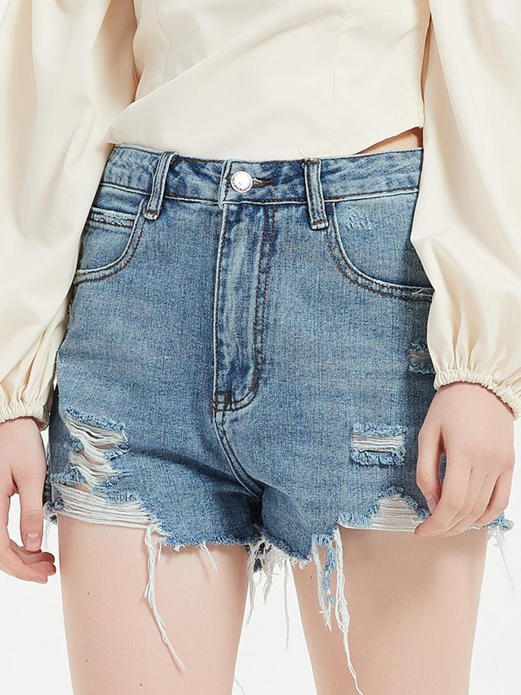 Women's Shorts Women's Ailegogo Summer Women High Waist Loose Hole Blue Denim Streetwear Female Vintage Jeans Ladies
Women's Shorts Women's Ailegogo Summer Women High Waist Loose Hole Blue Denim Streetwear Female Vintage Jeans Ladies