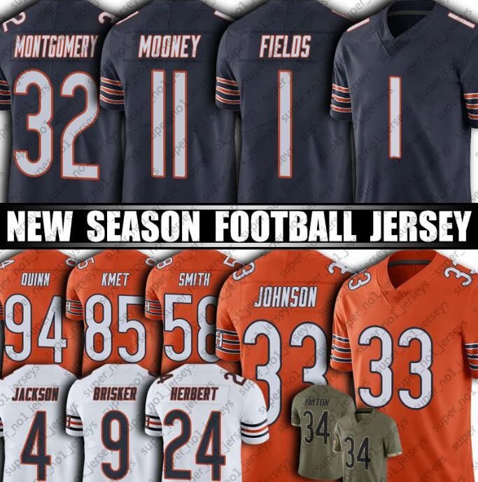1 Justin Fields Jersey Chicago''Bears''Walter Payton Darnell Mooney Roquan Smith Cole Kmet Eddie Jackson David rugby football''nfl jerseys, Stitched
1 Justin Fields Jersey Chicago''Bears''Walter Payton Darnell Mooney Roquan Smith Cole Kmet Eddie Jackson David rugby football''nfl jerseys, Stitched