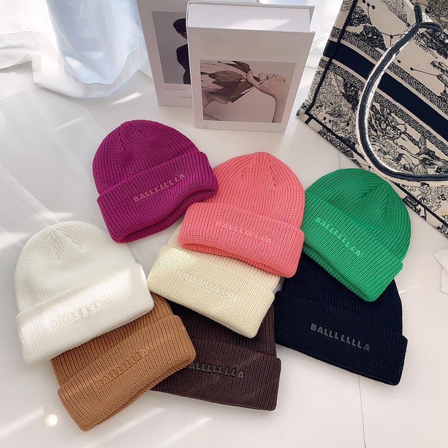 Luxury Beanie Fashion Skull Caps Novelty Cap Winter Knitted Hat for Man Woman 8 Color Hats