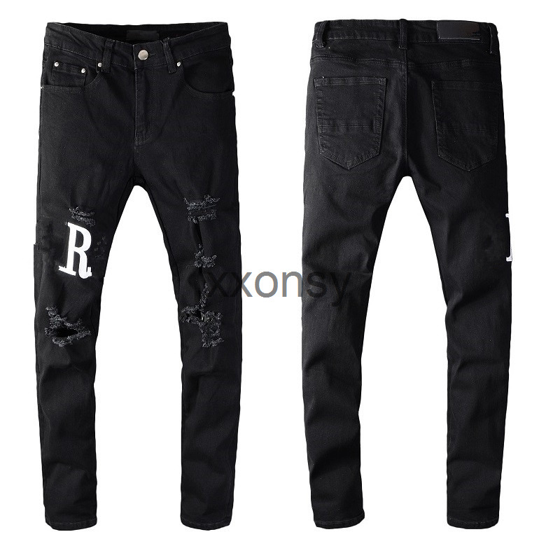 Mens Designer Jeans for Man Skinny Black Rip Rock Denim Slim Straight Distress Biker White Star Hip Hop Motorcycle Blue Splatter Paint Grey, 861
Mens Designer Jeans for Man Skinny Black Rip Rock Denim Slim Straight Distress Biker White Star Hip Hop Motorcycle Blue Splatter Paint Grey, 861