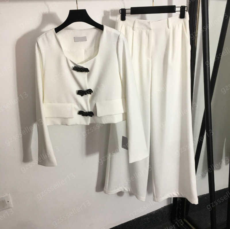 Designer Womens Two Pieces Pants Diamond Bow Button Square Collar Long Sleeved Jacket High Waist Straight Trousers Nifty And Reduction Of Age Women Clothes 1970, 10
Designer Womens Two Pieces Pants Diamond Bow Button Square Collar Long Sleeved Jacket High Waist Straight Trousers Nifty And Reduction Of Age Women Clothes 1970, 10
