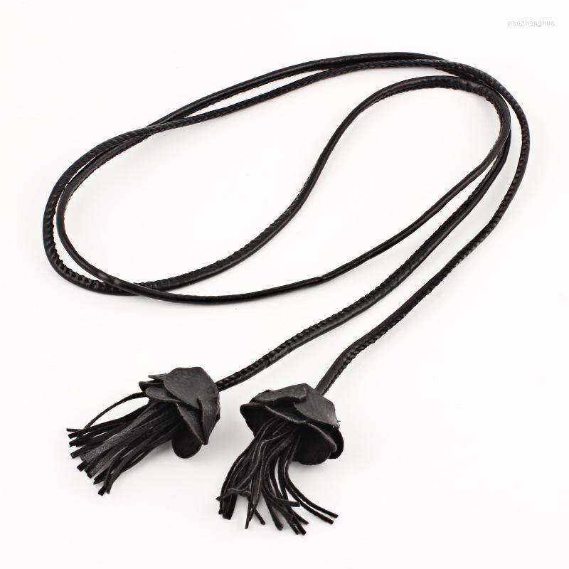 Belts Top Quality Luxury PU Leather Women's Flower Leaf Shape Designer Thin Ladies Beautiful Tassel Decor For Women Dress, White
Belts Top Quality Luxury PU Leather Women's Flower Leaf Shape Designer Thin Ladies Beautiful Tassel Decor For Women Dress, White