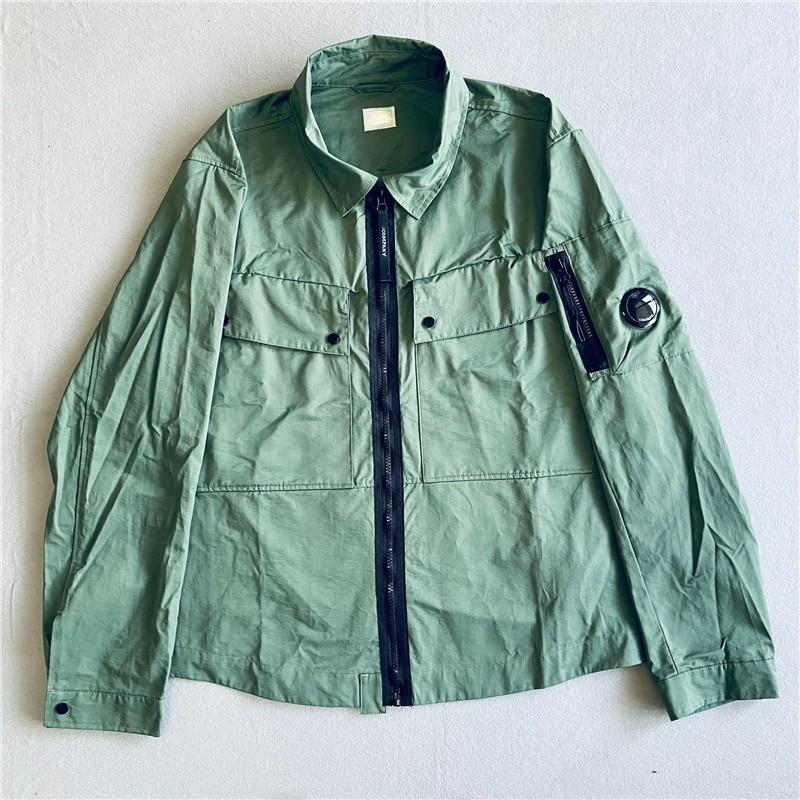 New Garment Dyed Shirt Jacket Fashion Zipper Nylon Couple Wide-Waisted Jacket, Green
New Garment Dyed Shirt Jacket Fashion Zipper Nylon Couple Wide-Waisted Jacket, Green