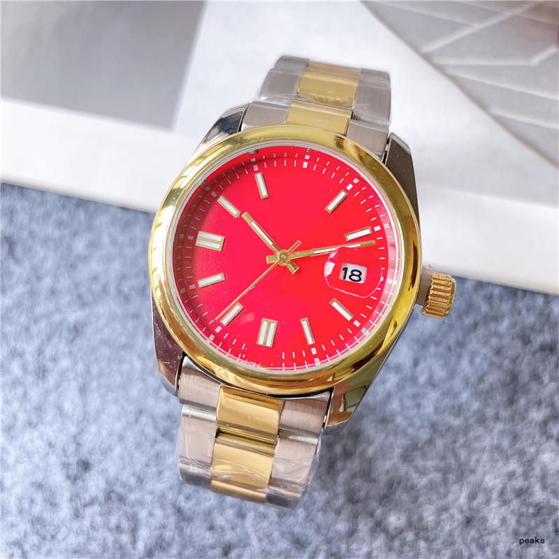 Top Luxury Gift Gold Watch Mens Fashion Business Casual Couple Watches Waterproof Steel Chain Quartz Outdoors Sport Automatic Calendar Classic Wristwatches sy, A1
Top Luxury Gift Gold Watch Mens Fashion Business Casual Couple Watches Waterproof Steel Chain Quartz Outdoors Sport Automatic Calendar Classic Wristwatches sy, A1