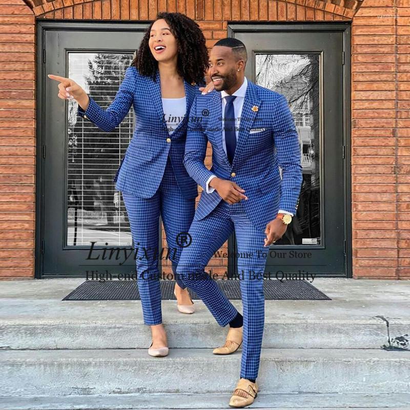 Men's Suits Men's & Blazers Blue Plaid Slim Fit Mens Suit &Suit Women Shawl Lapel Groom Weddin Tuxedos 2 Pieces Jacket Pants Sets
Men's Suits Men's & Blazers Blue Plaid Slim Fit Mens Suit &Suit Women Shawl Lapel Groom Weddin Tuxedos 2 Pieces Jacket Pants Sets