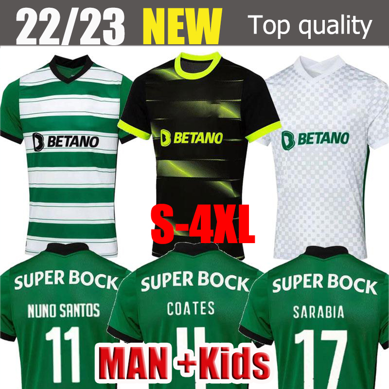 4XL Sporting CP 22/23 Lisboa soccer jerseys Lisbon Special Jovane Sarabia Vietto 2022 Sporting Clube de football shirt men kids kit maillots
4XL Sporting CP 22/23 Lisboa soccer jerseys Lisbon Special Jovane Sarabia Vietto 2022 Sporting Clube de football shirt men kids kit maillots