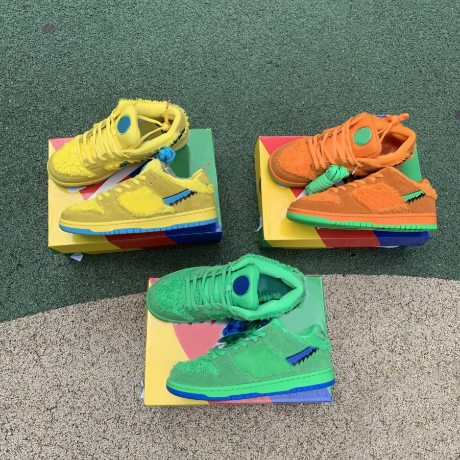 With Box Grateful Dead Mens low Running shoes Orange Green Yellow Blue Pink Bear men women trainers sports Designer sneakers OG Quality
With Box Grateful Dead Mens low Running shoes Orange Green Yellow Blue Pink Bear men women trainers sports Designer sneakers OG Quality