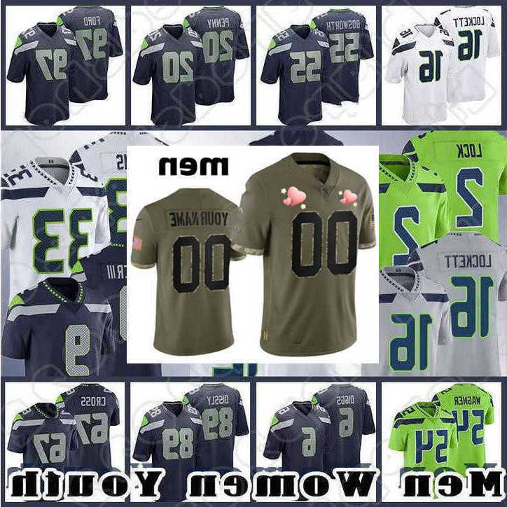 Football Jersey Seattle''Seahawks''14 DK Metcalf 6 Quandre Diggs 16 Tyler Lockett 7 Geno Smith 20 Rashaad Penny 89 Will Dissly 56 Jordyn Brooks 57 Cody Barton, Color 
Football Jersey Seattle''Seahawks''14 DK Metcalf 6 Quandre Diggs 16 Tyler Lockett 7 Geno Smith 20 Rashaad Penny 89 Will Dissly 56 Jordyn Brooks 57 Cody Barton, Color