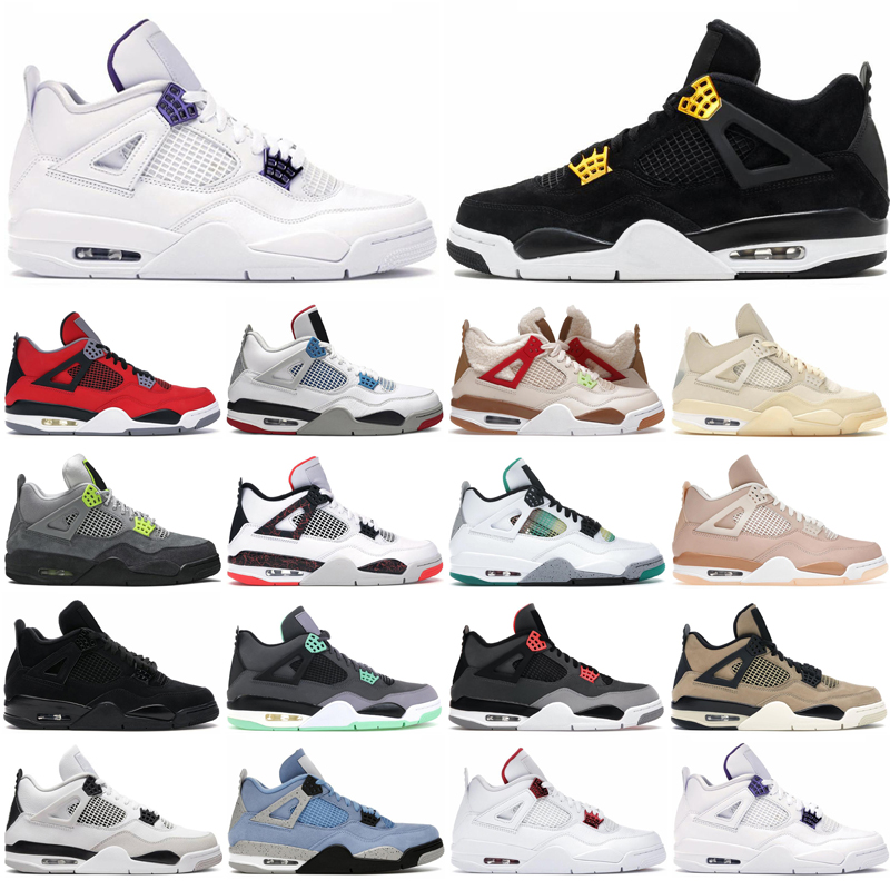 4 4s Mens Basketball Shoes Black Cat Red Thunder Military Black Cool Grey Men Women Trainers Outdoor Sports Sneakers, (7)
4 4s Mens Basketball Shoes Black Cat Red Thunder Military Black Cool Grey Men Women Trainers Outdoor Sports Sneakers, (7)