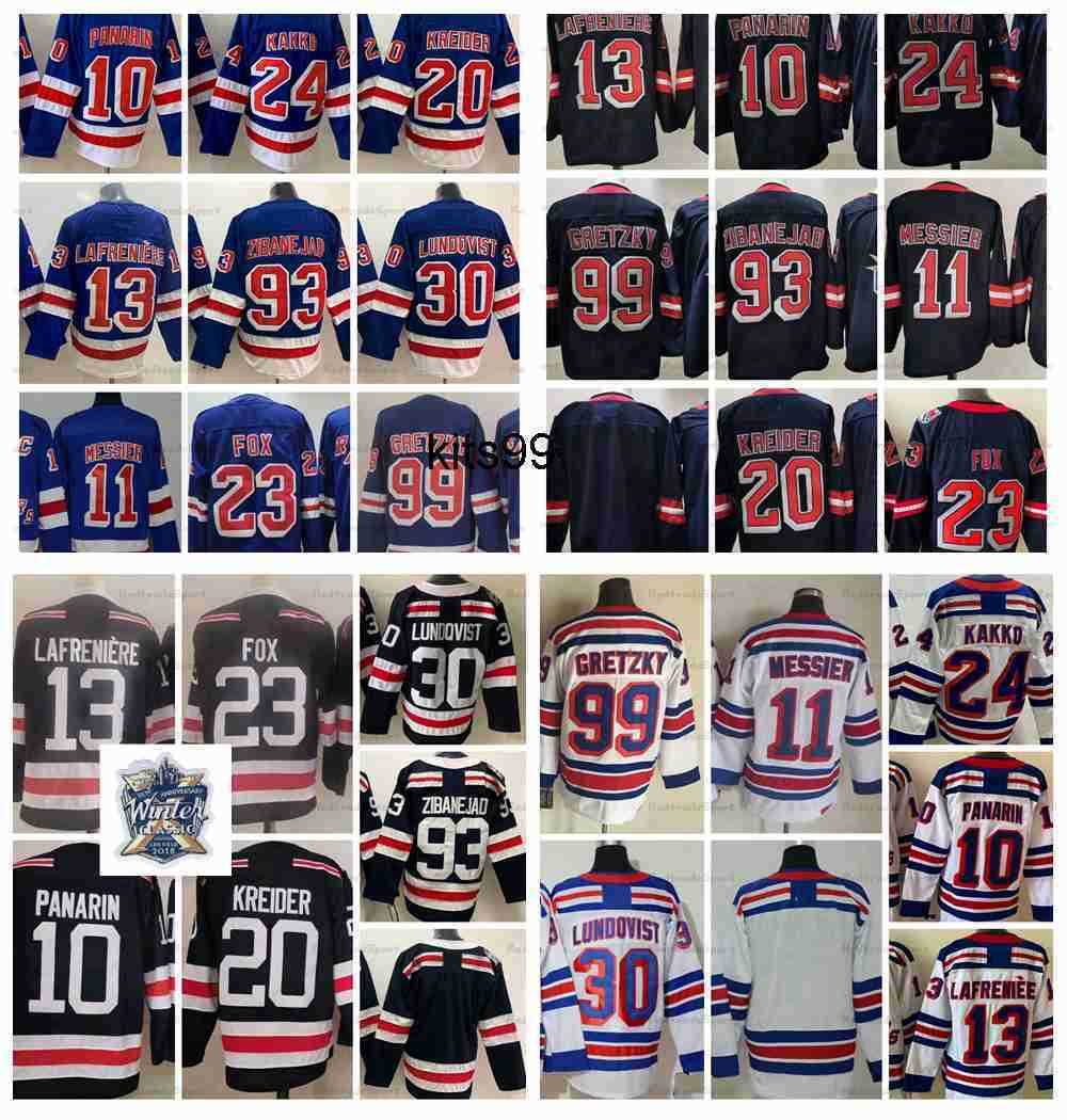Mens Hockey Jerseys Alexis Lafreniere Kaapo Kakko Artemi Panarin Chris Kreider Mika Zibanejad Adam Fox Henrik Lundqvist Gretzky Messier, Reverse navy
Mens Hockey Jerseys Alexis Lafreniere Kaapo Kakko Artemi Panarin Chris Kreider Mika Zibanejad Adam Fox Henrik Lundqvist Gretzky Messier, Reverse navy