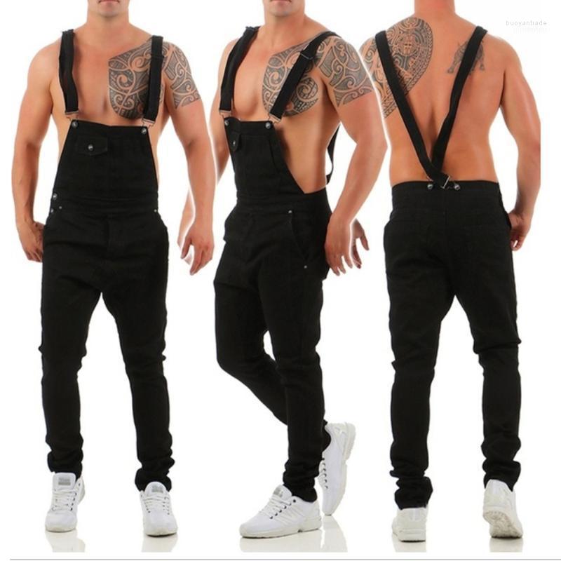 Men' Jeans Men' LEOSOXS Men Overalls Denim Full Length Vintage Strap Fashion Retro Pockets Straight Casual Solid Color Tide, Black
Men' Jeans Men' LEOSOXS Men Overalls Denim Full Length Vintage Strap Fashion Retro Pockets Straight Casual Solid Color Tide, Black