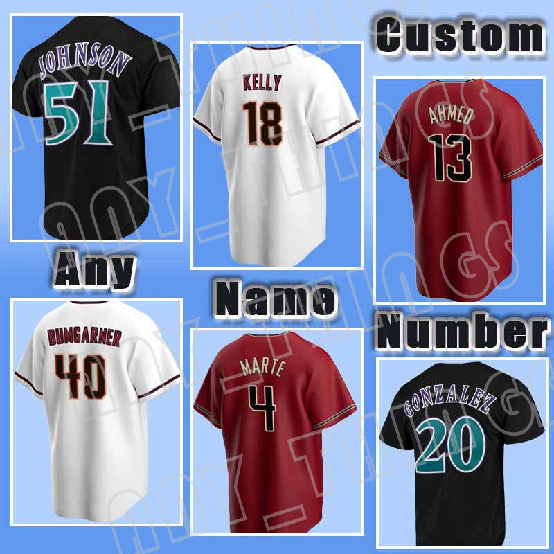2022 Custom Arizona Men Diamondbacks Baseball Jersey Madison Bumgarner 51 Randy Johnson Carson Merrill Kelly Nick Ahmed Luis Gonzalez Ketel Marte Christian Walker, Custom retro (xiangweishe)
2022 Custom Arizona Men Diamondbacks Baseball Jersey Madison Bumgarner 51 Randy Johnson Carson Merrill Kelly Nick Ahmed Luis Gonzalez Ketel Marte Christian Walker, Custom retro (xiangweishe)