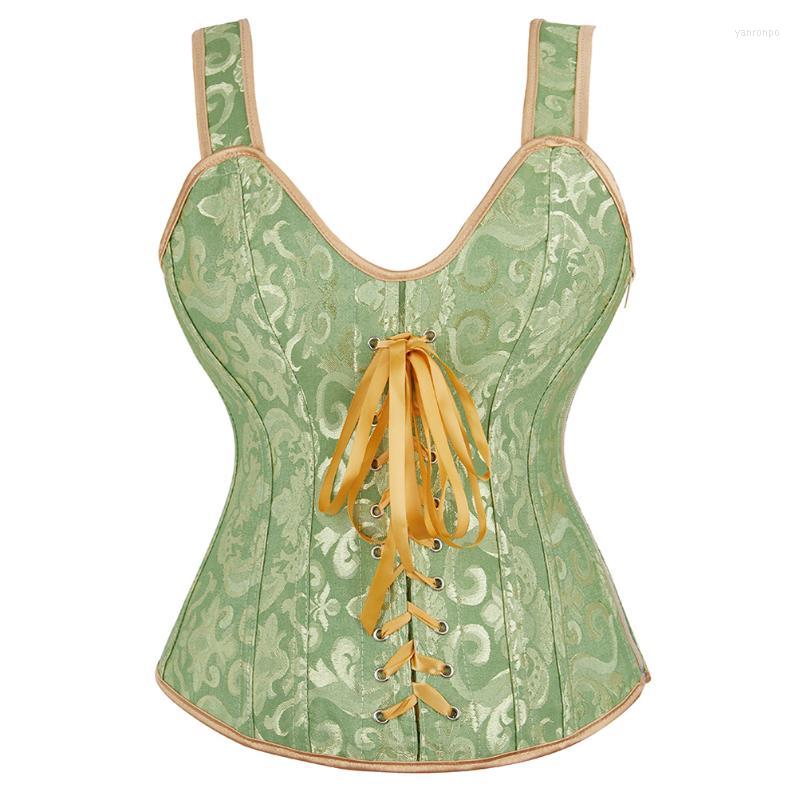 Bustiers & Corsets Woman Corset Sexy Black Lace Up Satin Steel Boned Underbust Waist Cincher Vest With Straps Shaper Plus SizeBustiers, Beige
Bustiers & Corsets Woman Corset Sexy Black Lace Up Satin Steel Boned Underbust Waist Cincher Vest With Straps Shaper Plus SizeBustiers, Beige