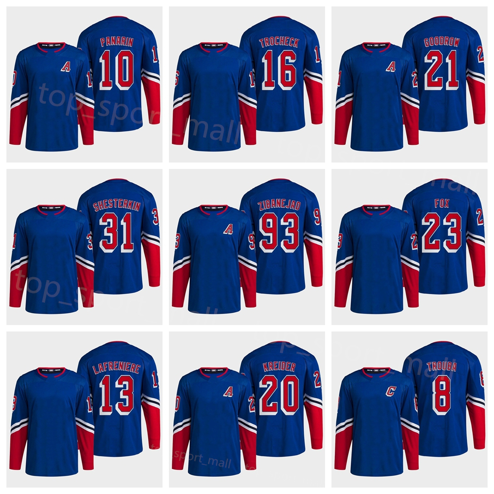 2023 Reverse Retro Jerseys Hockey Igor Shesterkin Artemi Panarin Chris Kreider Fox Vincent Trocheck Alexis Lafreniere Mika Zibanejad Jacob Trouba Barclay Goodrow, 20
2023 Reverse Retro Jerseys Hockey Igor Shesterkin Artemi Panarin Chris Kreider Fox Vincent Trocheck Alexis Lafreniere Mika Zibanejad Jacob Trouba Barclay Goodrow, 20