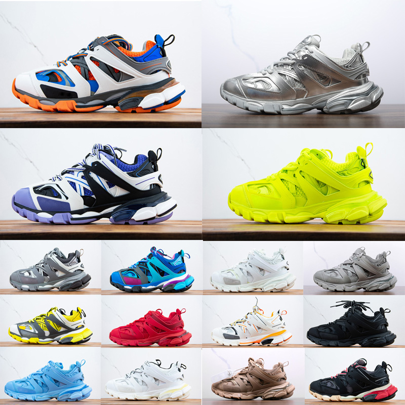 Men Women Luxury Designer Casual Shoes Track 3 3.0 Triple white black Sneakers T.s. Gomma leather Trainer Nylon Printed Platform trainers shoe, 19
Men Women Luxury Designer Casual Shoes Track 3 3.0 Triple white black Sneakers T.s. Gomma leather Trainer Nylon Printed Platform trainers shoe, 19