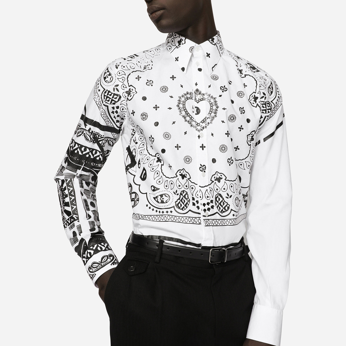 DSQ PHANTOM TURTLE Martini Scarf Print Cotton Shirt Mens Designer Shirts Brand Clothing Men Long Sleeve Dress Shirt Hip Hop Style Tops 841768, White
DSQ PHANTOM TURTLE Martini Scarf Print Cotton Shirt Mens Designer Shirts Brand Clothing Men Long Sleeve Dress Shirt Hip Hop Style Tops 841768, White