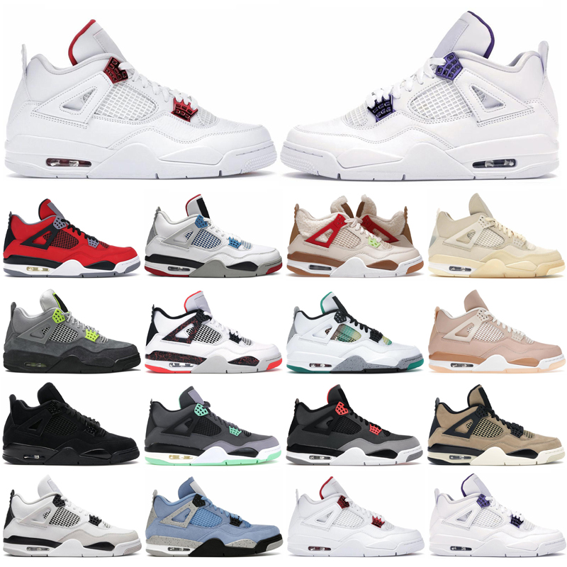 Jumpman 4 4s Mens Basketball Shoes Military Black Cat Neon Red Thunder Pure Money Fire Infrared Royalty White Cement Men Women Trainers Outdoor Sports Sneakers, (1)
Jumpman 4 4s Mens Basketball Shoes Military Black Cat Neon Red Thunder Pure Money Fire Infrared Royalty White Cement Men Women Trainers Outdoor Sports Sneakers, (1)