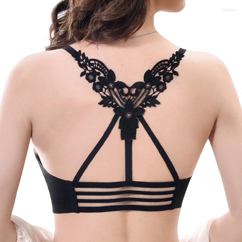 Bustiers & Corsets Sexy Lace Bra Women Hollow Out Bralette Vest Female Add Pad Wireless Beauty Back Top 2022 FashionBustiers, Black 2
Bustiers & Corsets Sexy Lace Bra Women Hollow Out Bralette Vest Female Add Pad Wireless Beauty Back Top 2022 FashionBustiers, Black 2