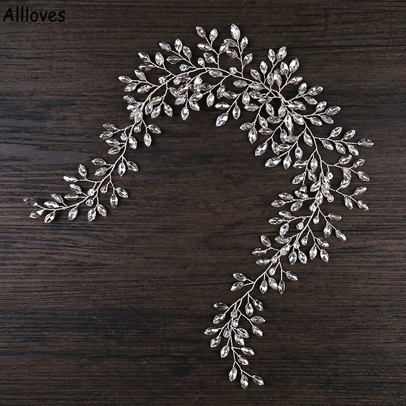 Sparkly Rhinestone Bridal Headpieces Crystal Headband Wedding Hair Accessories Vine Haeddress Brides Jewelry Women Prom Anniversary Gift AL9536
Sparkly Rhinestone Bridal Headpieces Crystal Headband Wedding Hair Accessories Vine Haeddress Brides Jewelry Women Prom Anniversary Gift AL9536
