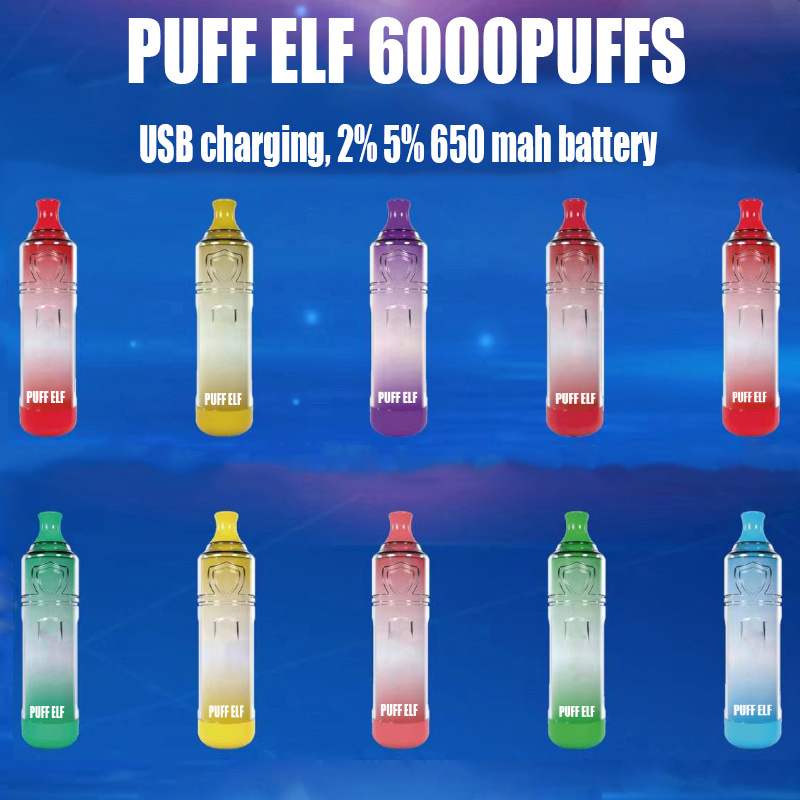 Authentic PUFF ELF disposable vape E cigarettes 6000puffs 650mah 2% 5% 14ml capacity 5colors VS PLUS XXL MAX PRO FLEX
Authentic PUFF ELF disposable vape E cigarettes 6000puffs 650mah 2% 5% 14ml capacity 5colors VS PLUS XXL MAX PRO FLEX
