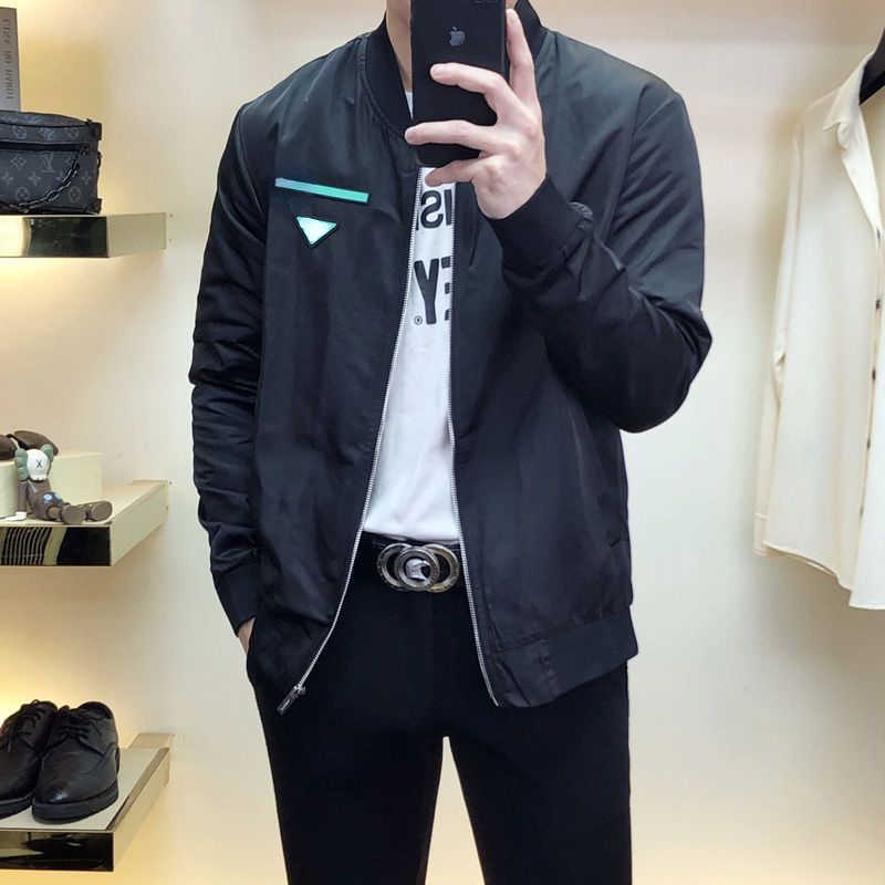 Pd Designer Jacket Mens Zippered Cardigan Coat Pra Embroidered Baseball Jackets Men Windbreaker Casual Business Suit, White
Pd Designer Jacket Mens Zippered Cardigan Coat Pra Embroidered Baseball Jackets Men Windbreaker Casual Business Suit, White