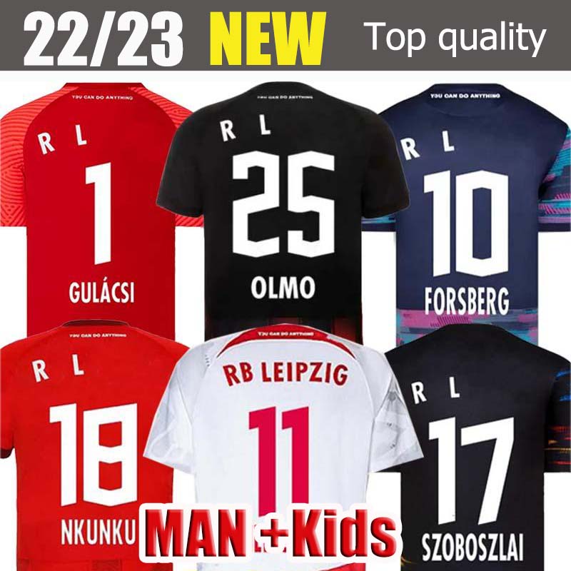 22/23 NKUNKU SILVA Soccer Jerseys 2022 2023 football jerseys HAIDARA OLMO SZOBOSZLAI Poulsen Klostermann FORSBERG LAIMER ADAMS Kits sock Full sets
22/23 NKUNKU SILVA Soccer Jerseys 2022 2023 football jerseys HAIDARA OLMO SZOBOSZLAI Poulsen Klostermann FORSBERG LAIMER ADAMS Kits sock Full sets