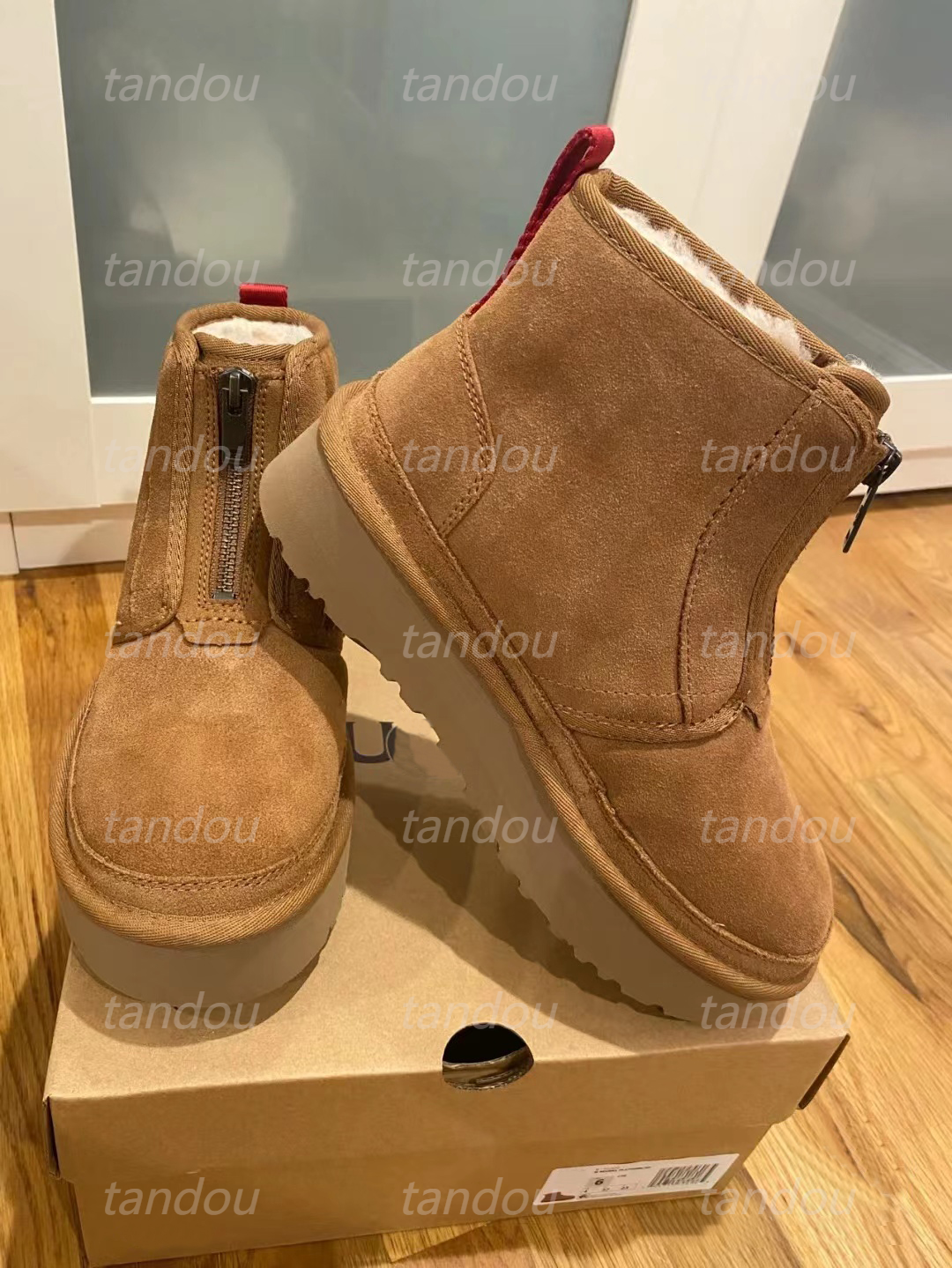 Neumel Platform Zip Boot Classic Mini Snow Boots Ultra Mini Dealworld Women Australia Australian Tazz Tasman Winter Warm Fur Booties Size 35-40, Box
Neumel Platform Zip Boot Classic Mini Snow Boots Ultra Mini Dealworld Women Australia Australian Tazz Tasman Winter Warm Fur Booties Size 35-40, Box