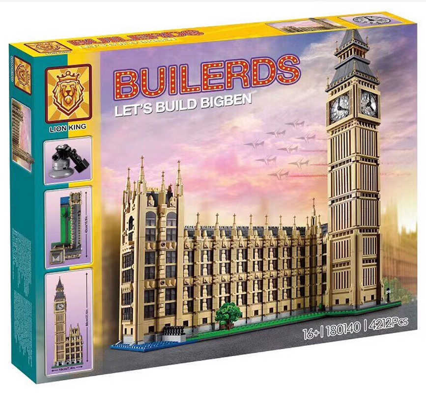 Blocks 4212Pcs World Famous Buildings Big Ben Model Blocks Compatible 10253 17005 Bricks Sets Toys Gifts 180140 IN STOCK T221028
Blocks 4212Pcs World Famous Buildings Big Ben Model Blocks Compatible 10253 17005 Bricks Sets Toys Gifts 180140 IN STOCK T221028