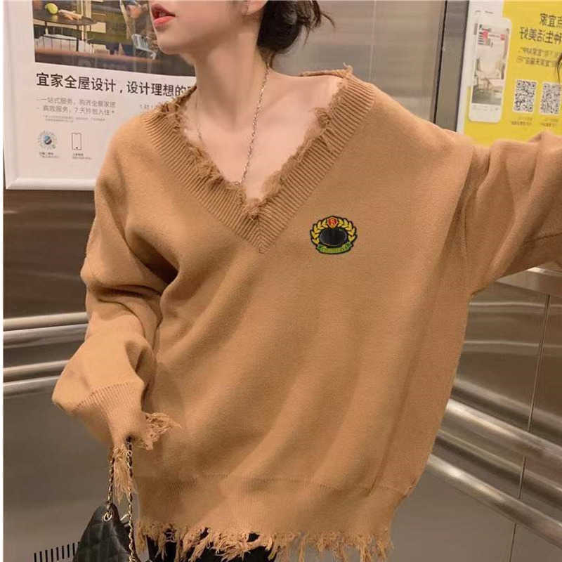 Winter women wool sweater burb designer sweaters tb war horse embroidery hole shirt womens fashion loose knit pullover coat, Black
Winter women wool sweater burb designer sweaters tb war horse embroidery hole shirt womens fashion loose knit pullover coat, Black