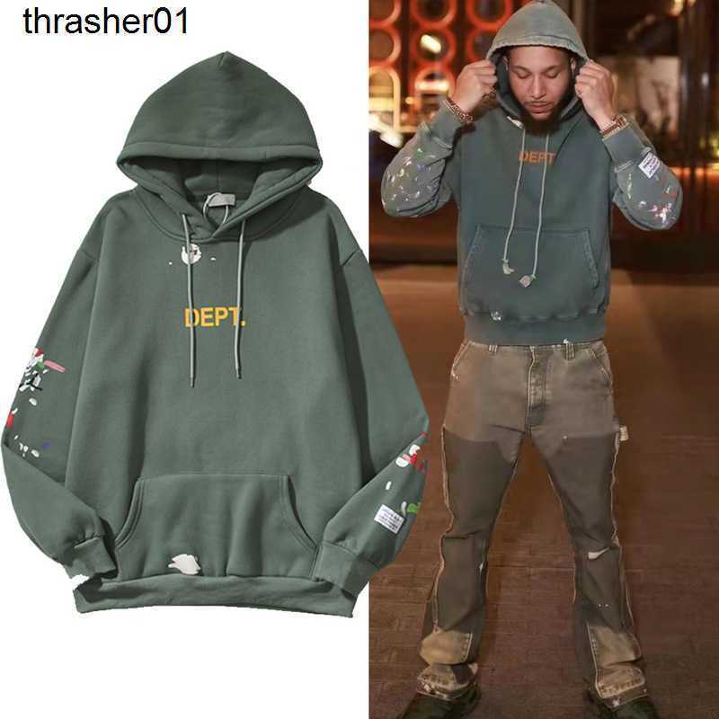 Men's Hoodies designer Sweatshirts winter Galery dept painted graffiti splash letter printed fashion Hoodie, 2390 vintage green
Men's Hoodies designer Sweatshirts winter Galery dept painted graffiti splash letter printed fashion Hoodie, 2390 vintage green