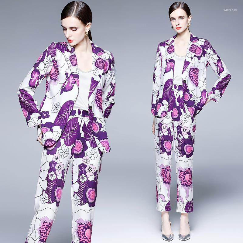 Women's Two Piece Pants Women's Spring Autumn Women Long Sleeve Printed Single Button Blazer Jacket Top And Pencil Trousers Pieces, Mixed color
Women's Two Piece Pants Women's Spring Autumn Women Long Sleeve Printed Single Button Blazer Jacket Top And Pencil Trousers Pieces, Mixed color