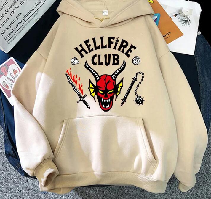 2023 Men' Hoodies & Sweatshirts Stranger Things Stuff 4 Hellfire Club Hoodie Women/Men Streetwear Coat Oversized Sweatshirt Cotton Graphic Haraj ss, Black
2023 Men' Hoodies & Sweatshirts Stranger Things Stuff 4 Hellfire Club Hoodie Women/Men Streetwear Coat Oversized Sweatshirt Cotton Graphic Haraj ss, Black