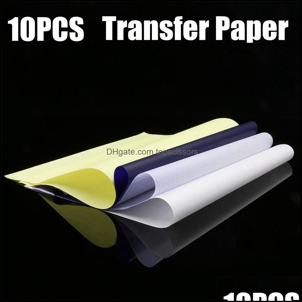 Tattoo Transfer 10Pcs Spirit Tattoo Transfer Paper A4 Size Tatoo Thermal Stencil Carbon Copier Supply Drop Delivery 2022 Health Beau Dhy0K
Tattoo Transfer 10Pcs Spirit Tattoo Transfer Paper A4 Size Tatoo Thermal Stencil Carbon Copier Supply Drop Delivery 2022 Health Beau Dhy0K