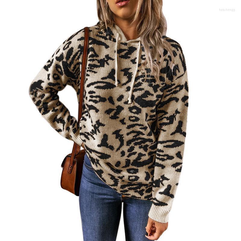 Women' Knits Women' & Tees 2022 European And American Autumn Winter Clothing Hooded Sweater Knitwear Leopard Print, Sky blue
Women' Knits Women' & Tees 2022 European And American Autumn Winter Clothing Hooded Sweater Knitwear Leopard Print, Sky blue