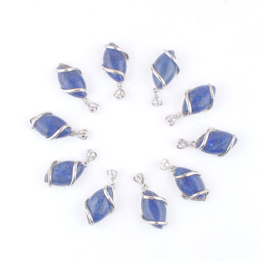 Natural Stone Lapis Lazuli Horse Eye Shape Pendants Fashion Healing Charms Pendulum Necklace Making Accessories N3248
Natural Stone Lapis Lazuli Horse Eye Shape Pendants Fashion Healing Charms Pendulum Necklace Making Accessories N3248