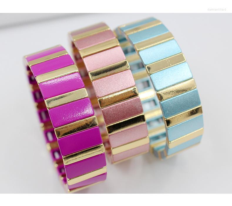 Charm Bracelets 2022 Glamour Bracelet Women Enamel Tile Colorful Boho Summer Beach Fashion Women's Cuff Stretch Jewelry Gift
Charm Bracelets 2022 Glamour Bracelet Women Enamel Tile Colorful Boho Summer Beach Fashion Women's Cuff Stretch Jewelry Gift